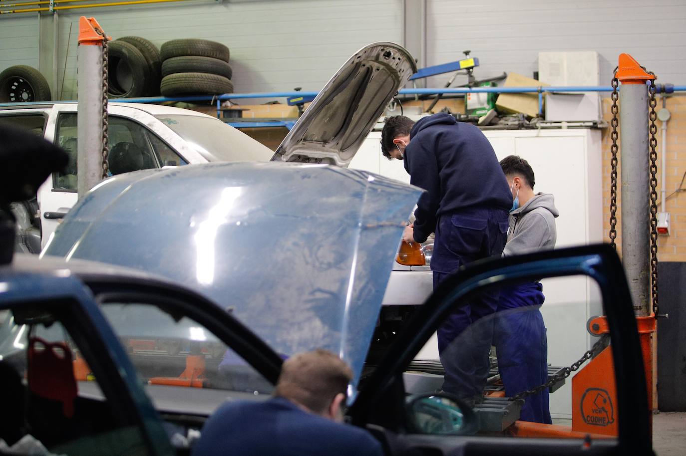 Así se preparan en el instituto Zoco de Córdoba para la llegada de Ford, en imágenes