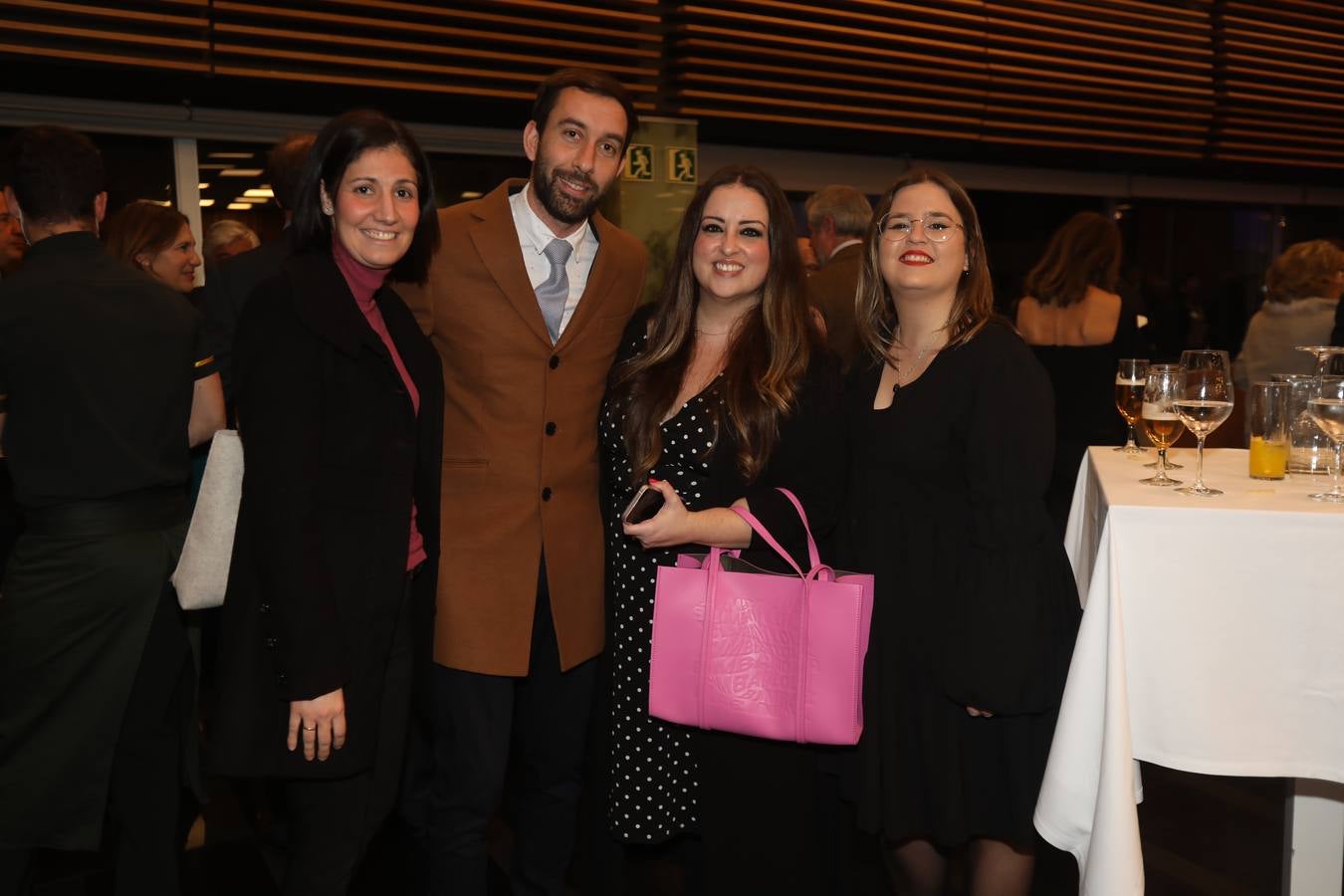 -María López, Juan Antonio Parra, Alicia Pérez y Marta Alfonso. 