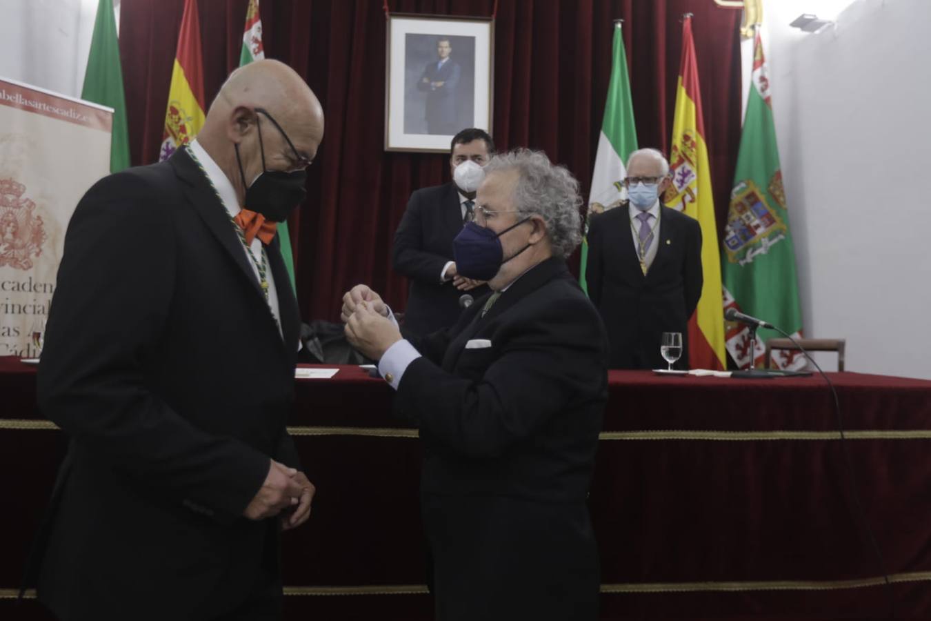 FOTOS: Ingreso de Pablo Juliá como Académico de número de la Real Academia de Bellas Artes de Cádiz