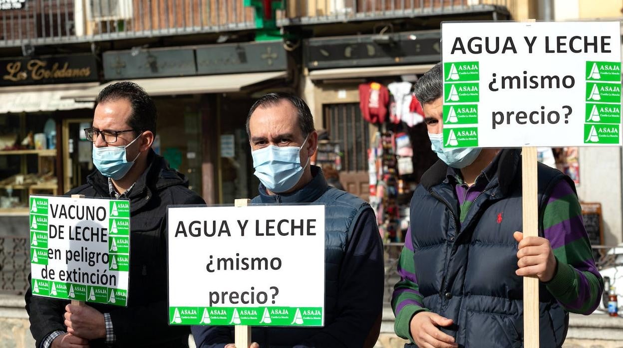 Concentración de ganaderos de vacuno de leche en Toledo