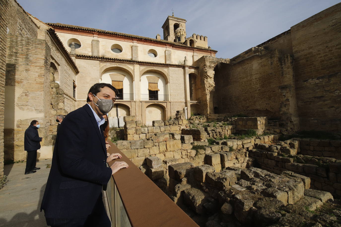 En imagénes, las obras en el Alcázar de Córdoba a punto de comenzar