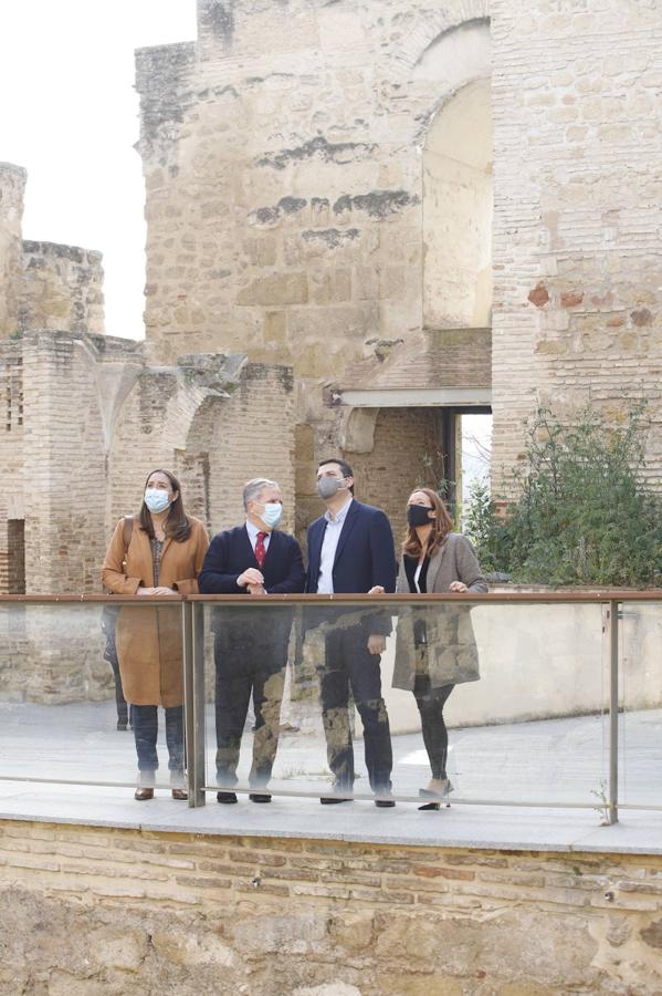 En imagénes, las obras en el Alcázar de Córdoba a punto de comenzar