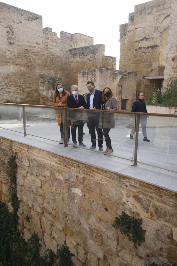 En imagénes, las obras en el Alcázar de Córdoba a punto de comenzar