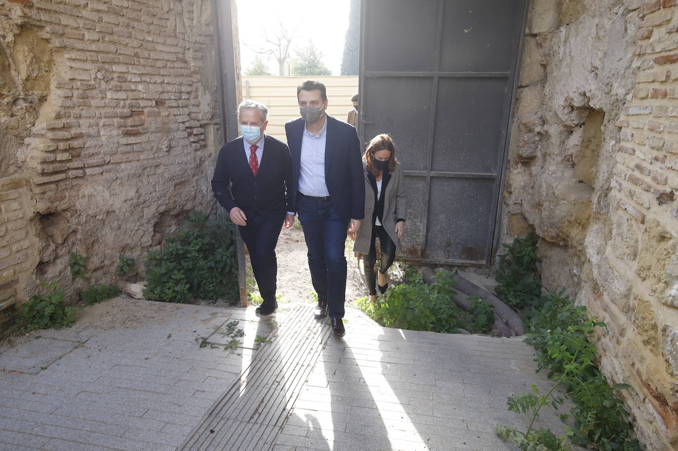 En imagénes, las obras en el Alcázar de Córdoba a punto de comenzar