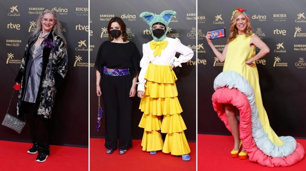 Premios Goya 2022: los peores looks de la alfombra roja