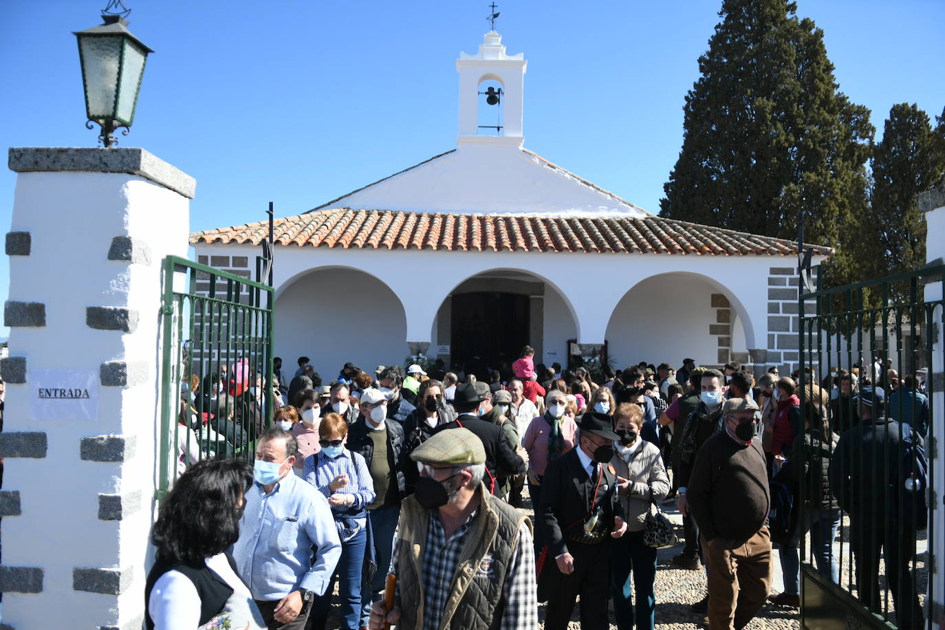 La romería de la Virgen de Luna en Pozoblanco, en imágenes