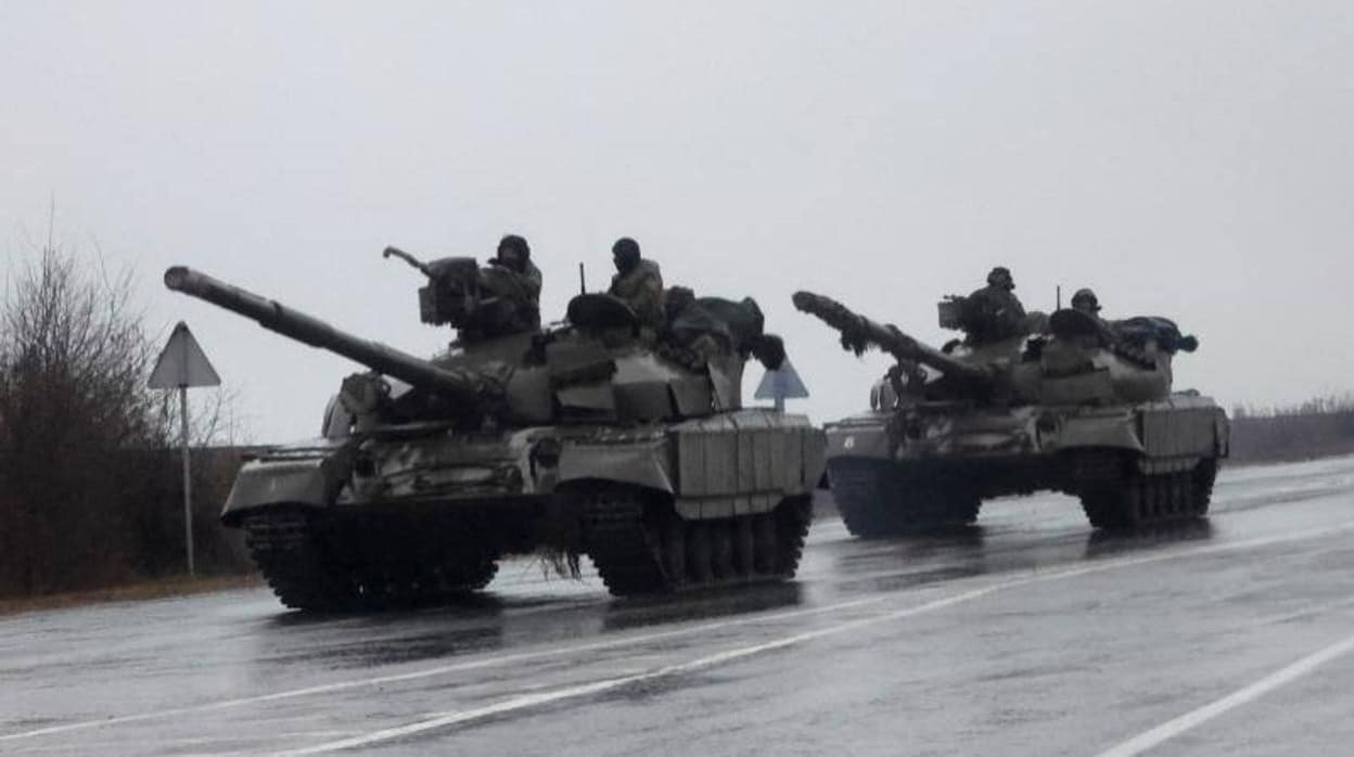 Así han sido las primeras horas de la guerra de Rusia contra Ucrania, en imágenes
