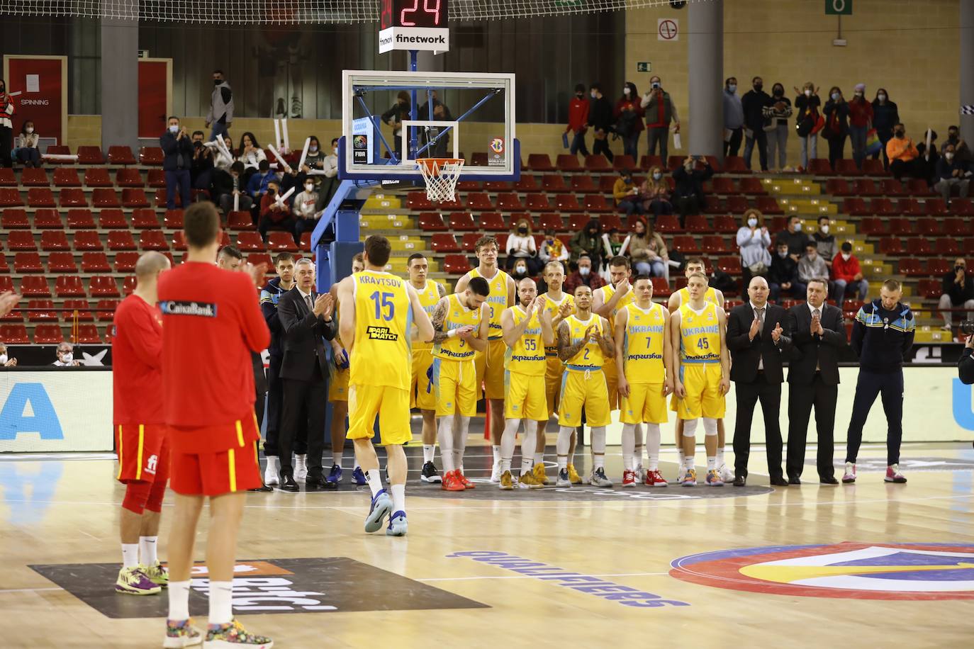 Las mejores imágenes del España - Ucrania de baloncesto en Córdoba