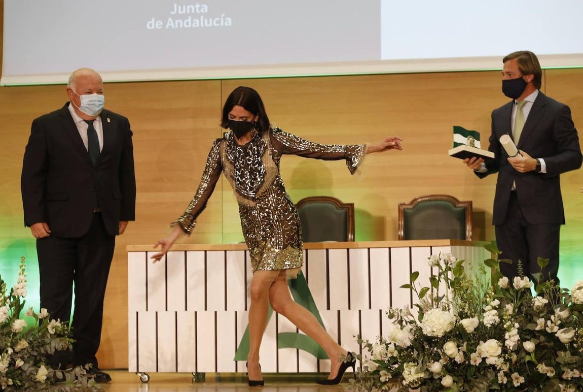 La entrega de las banderas de Andalucía en Córdoba, en imágenes