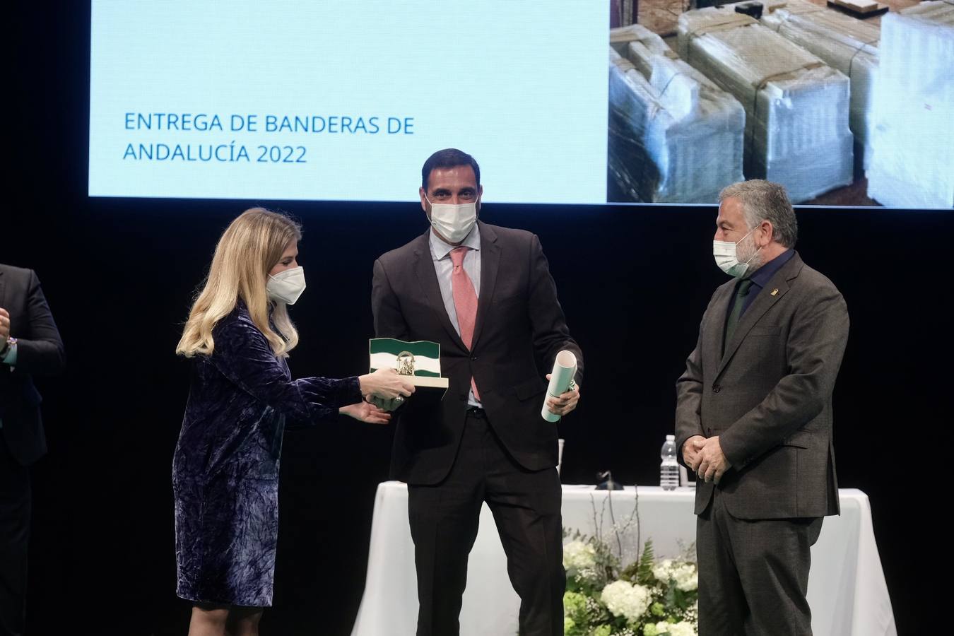 Fotos: Entrega de Banderas de Andalucía en la provincia de Cádiz