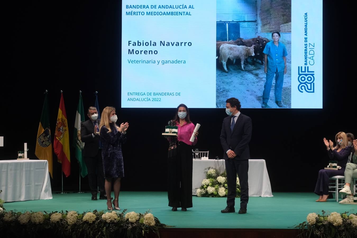 Fotos: Entrega de Banderas de Andalucía en la provincia de Cádiz