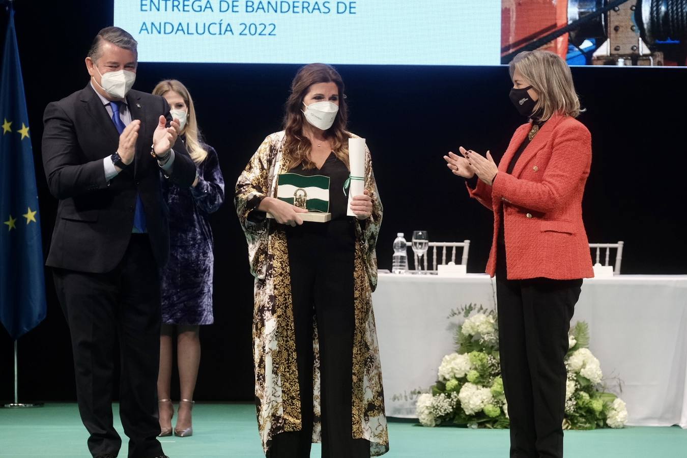 Fotos: Entrega de Banderas de Andalucía en la provincia de Cádiz