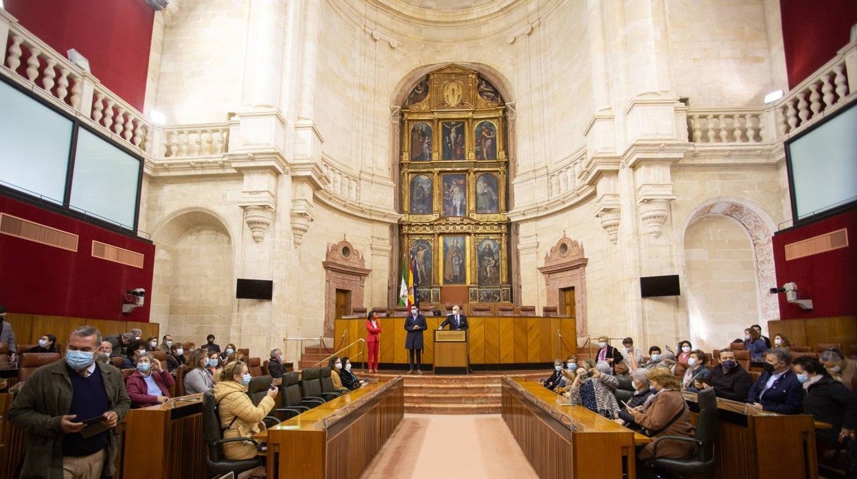 El Parlamento de Andalucía abre sus puertas de nuevo por el 28F