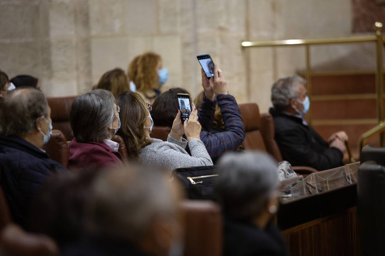 Jornada de puertas abiertas en el Parlamento de Andalucía con motivo del 28F . VANESSA GÓMEZ