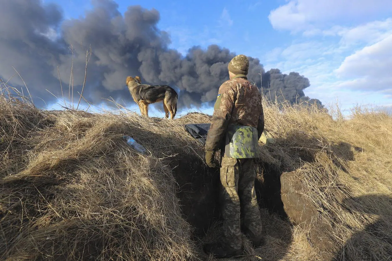 El cuarto día del conflicto en Ucrania, en imágenes