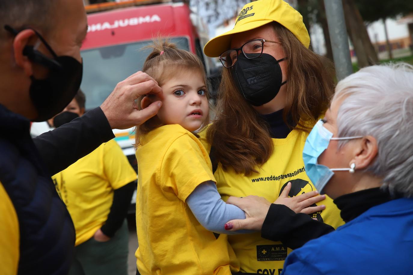 La carrera de relevos &#039;Por un mundo sin enfermedades raras&#039;, en imágenes