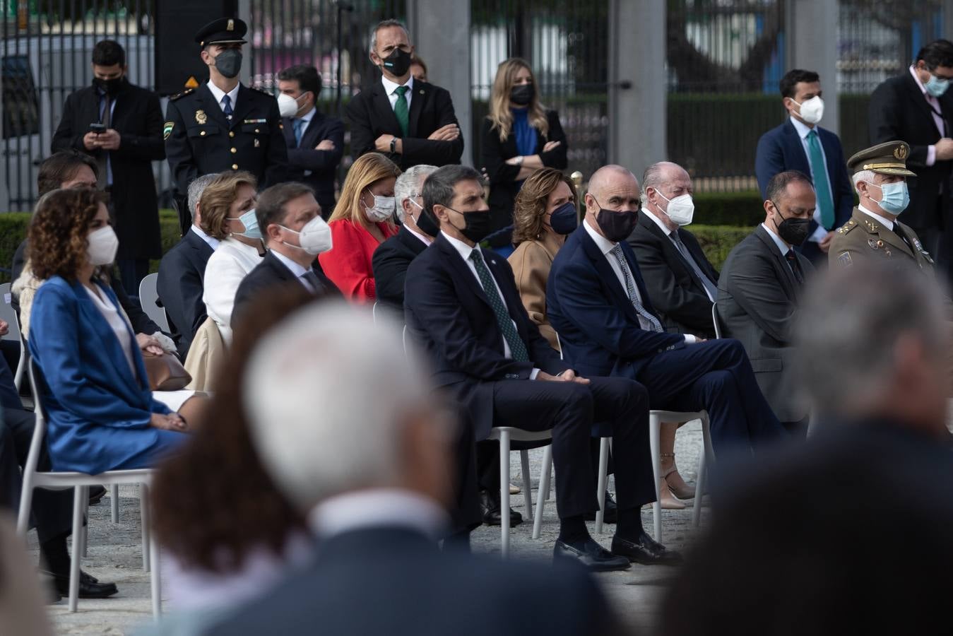 Acto institucional por el 28F en el Parlamento de Andalucía. VANESSA GÓMEZ