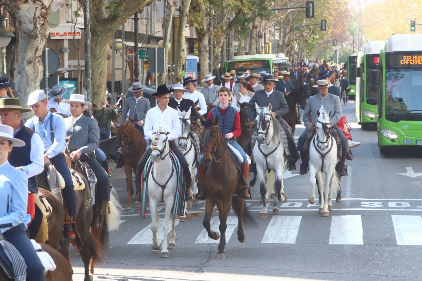 La Marcha Hípica por el día de Andalucía en Córdoba, en imágenes