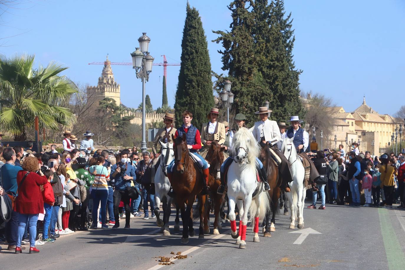 La Marcha Hípica por el día de Andalucía en Córdoba, en imágenes