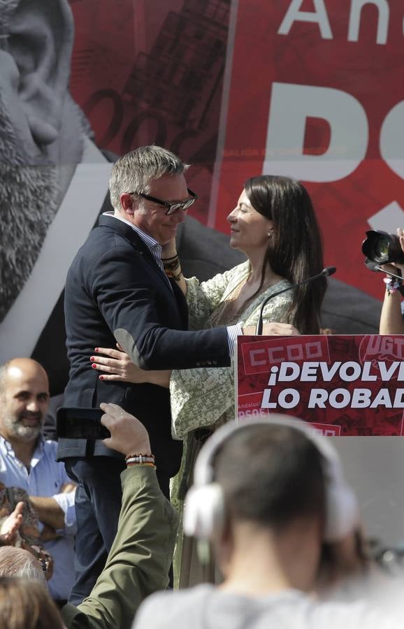 Acto público de Vox en Sevilla como alternativa a la celebración institucional del 28F. JUAN FLORES