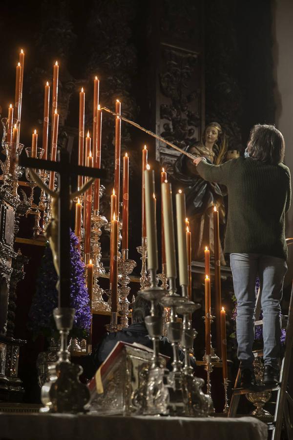 El quinario del Señor Santo Sepulcro de Córdoba, en imágenes