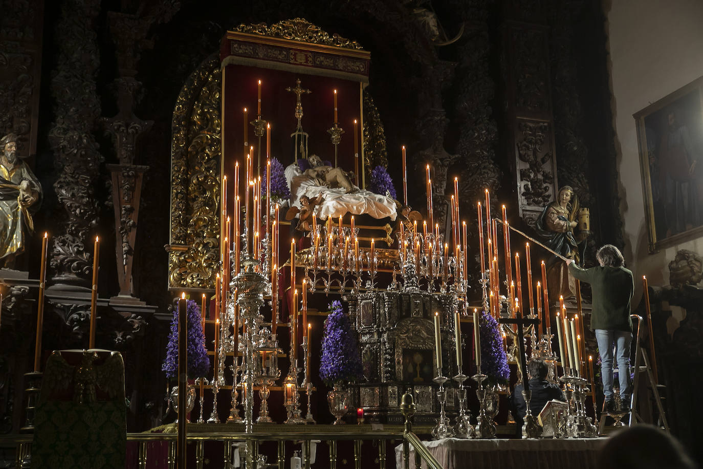 El quinario del Señor Santo Sepulcro de Córdoba, en imágenes