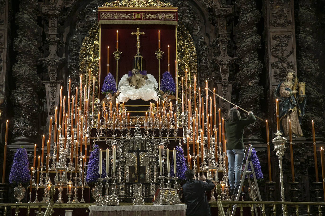 El quinario del Señor Santo Sepulcro de Córdoba, en imágenes