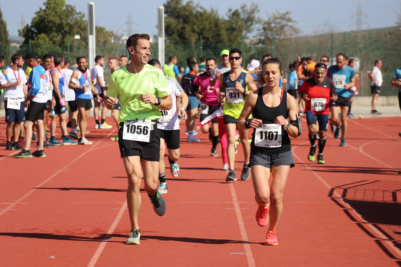 La Media Maratón de Lucena, en imágenes