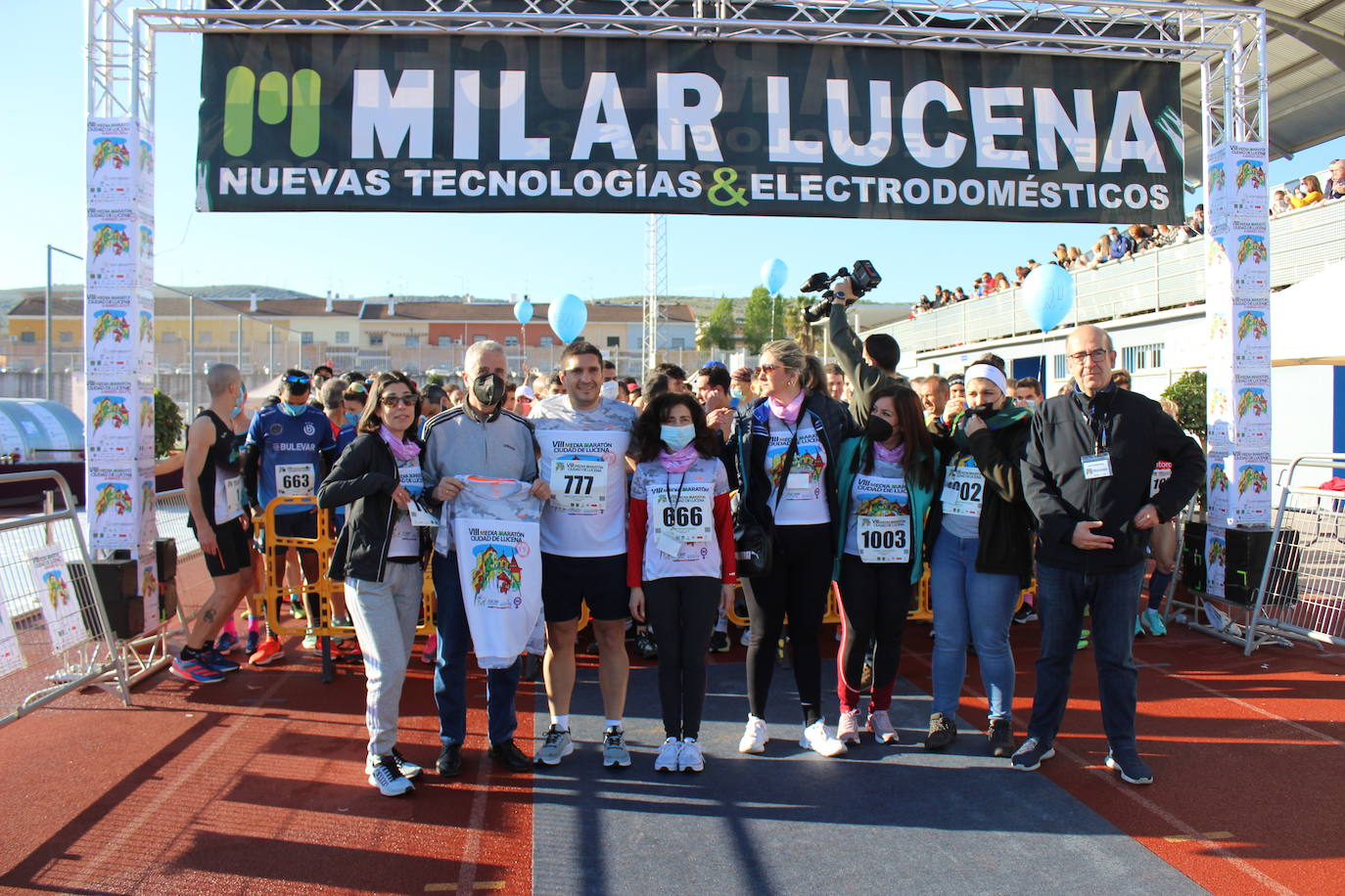 La Media Maratón de Lucena, en imágenes