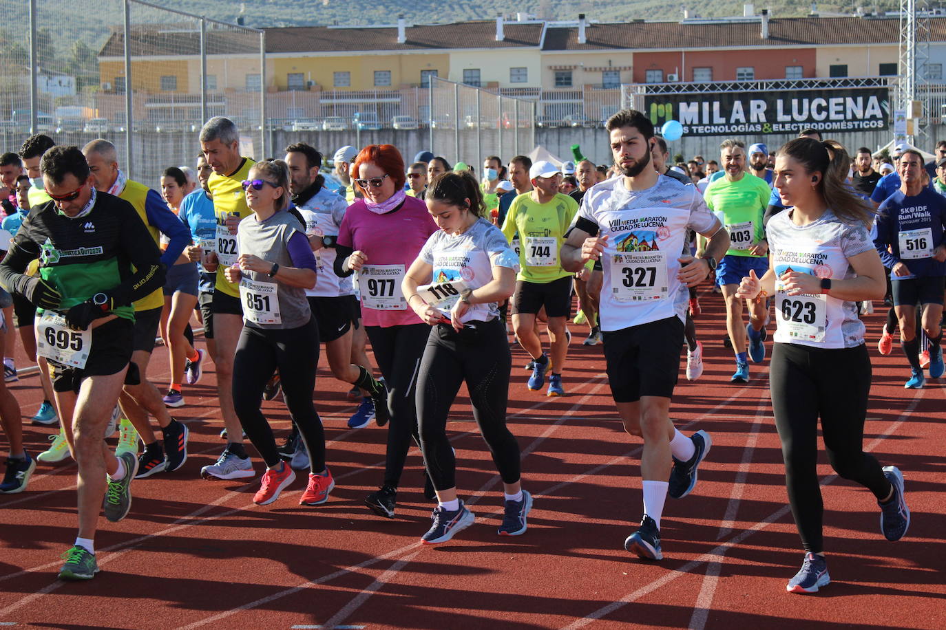 La Media Maratón de Lucena, en imágenes