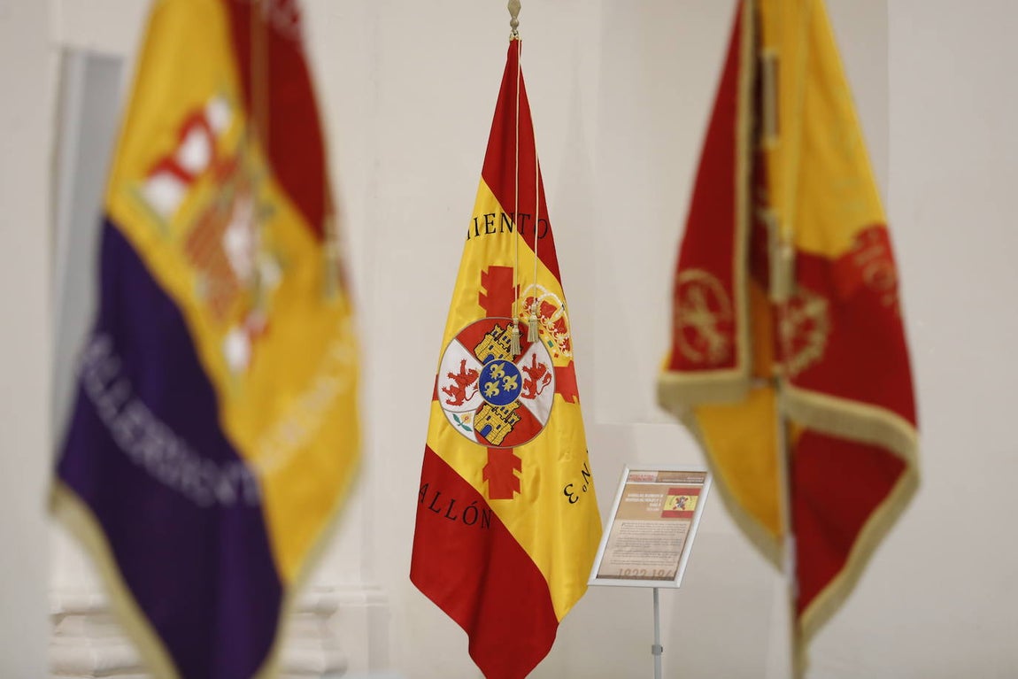 La exposición &#039;Banderas históricas de España&#039;, en imágenes