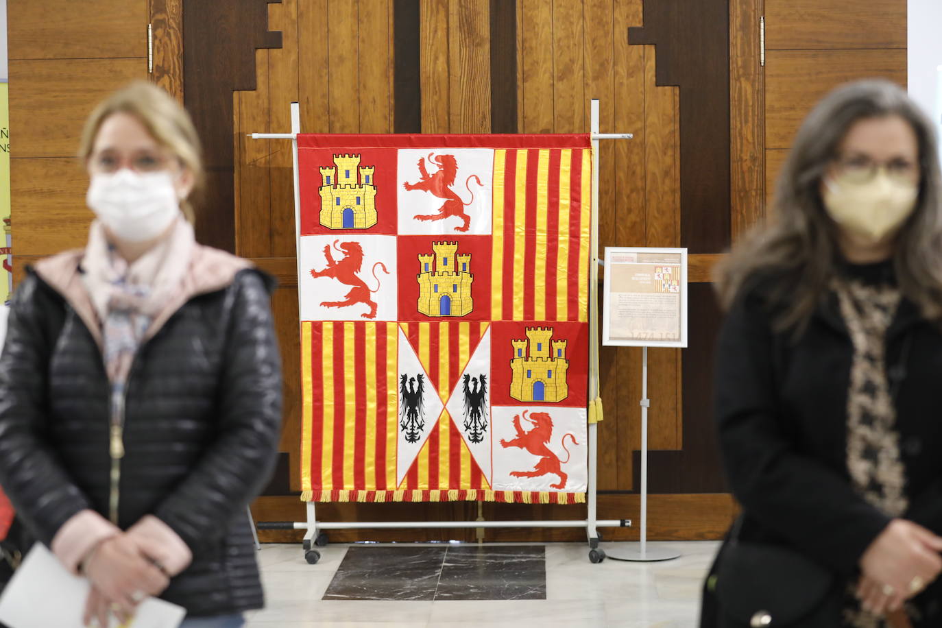 La exposición &#039;Banderas históricas de España&#039;, en imágenes