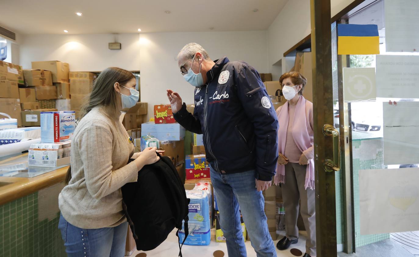 La ayuda de Córdoba para Ucrania, en imágenes