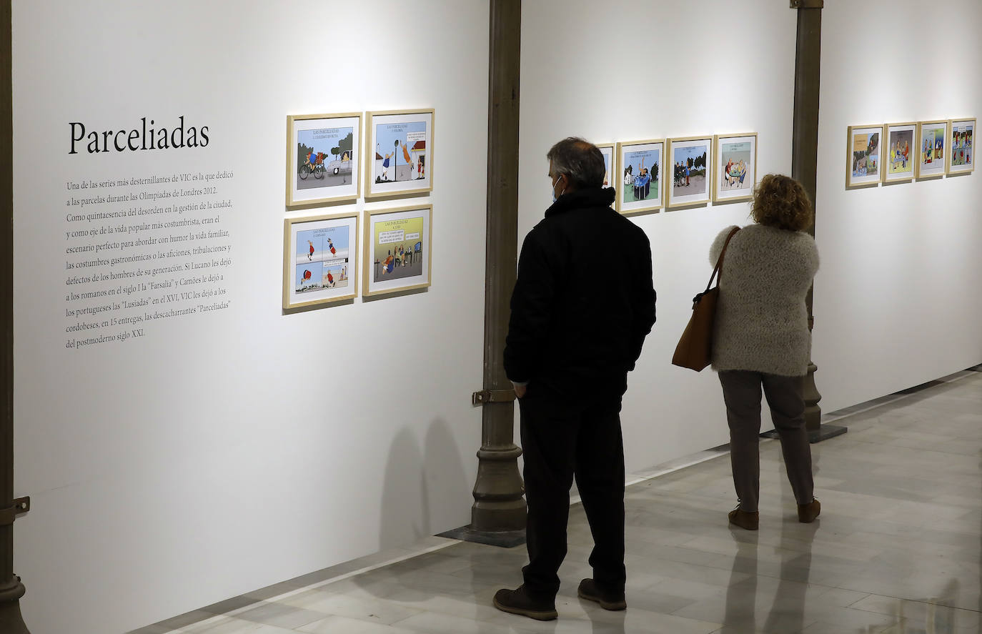 La exposición de homenaje a Vic en Córdoba, en imágenes