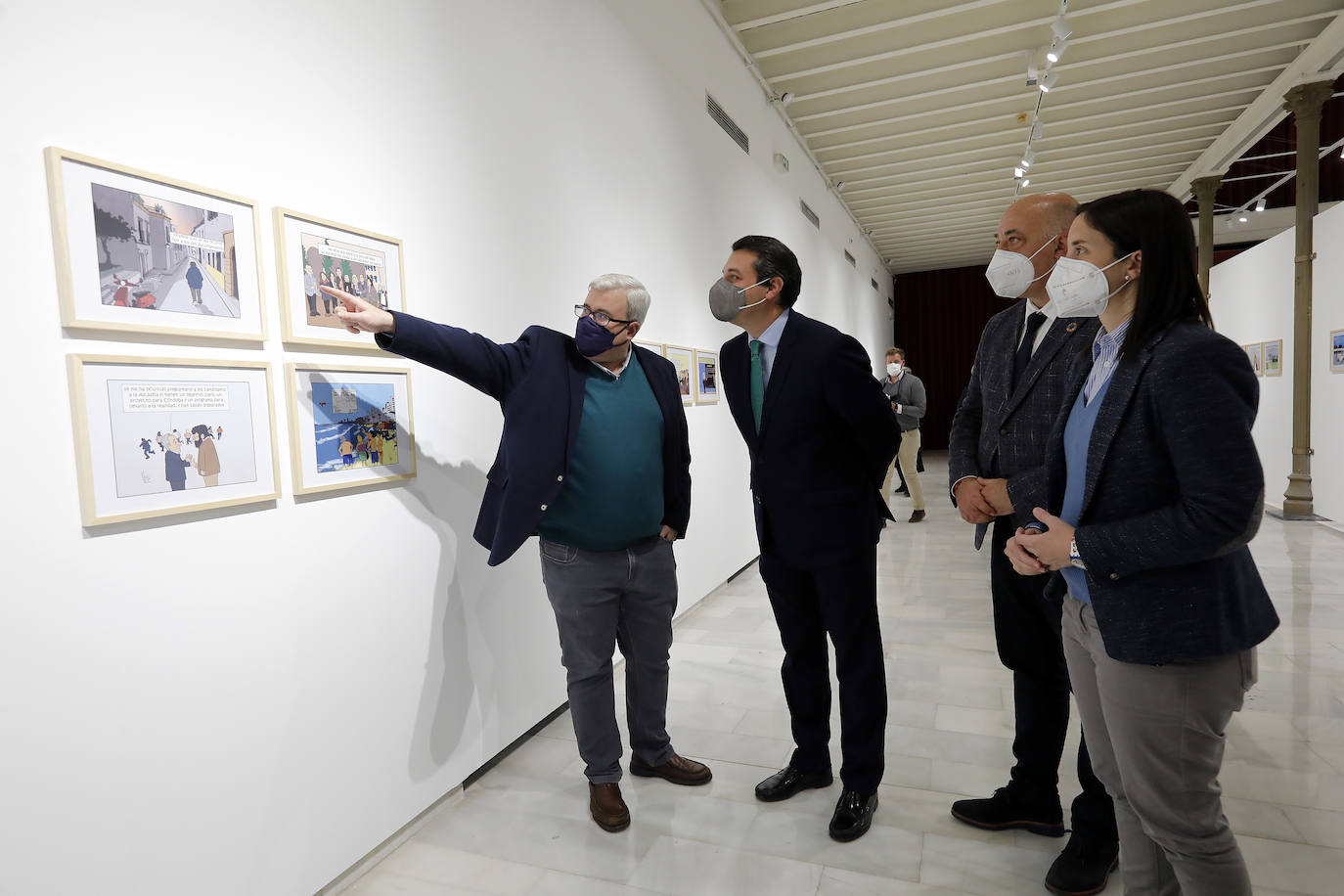 La exposición de homenaje a Vic en Córdoba, en imágenes