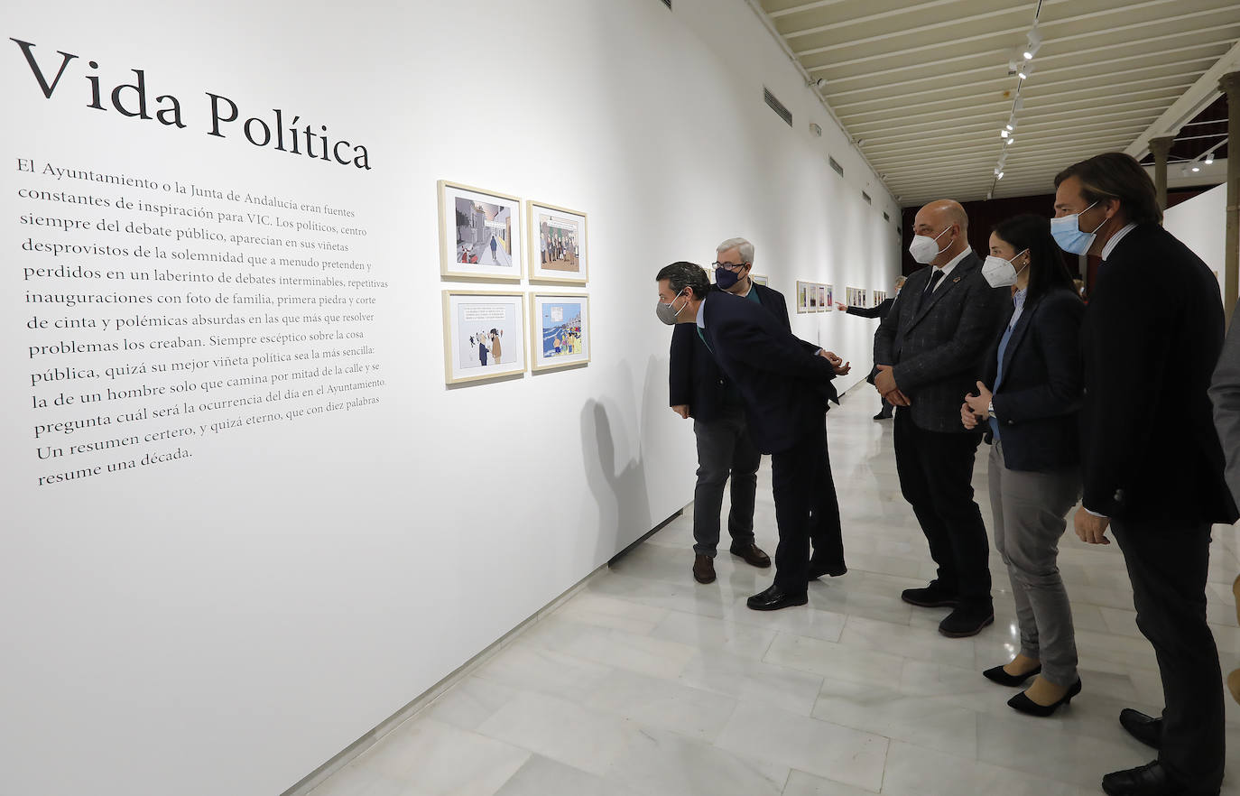 La exposición de homenaje a Vic en Córdoba, en imágenes