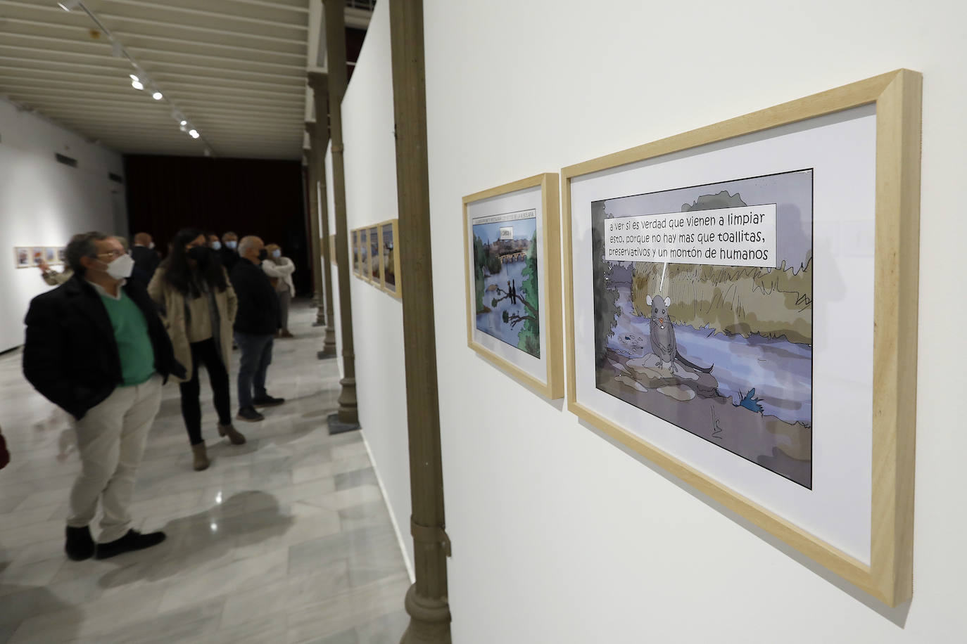 La exposición de homenaje a Vic en Córdoba, en imágenes