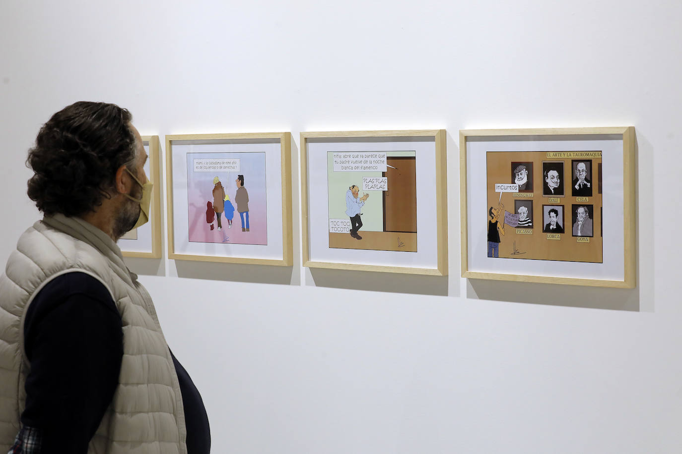 La exposición de homenaje a Vic en Córdoba, en imágenes