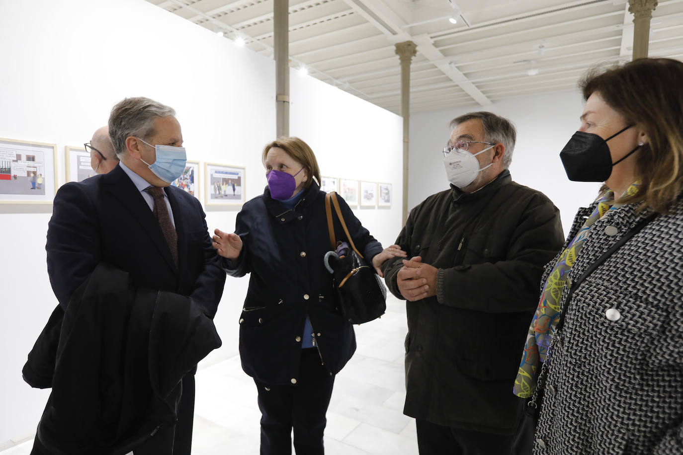 La exposición de homenaje a Vic en Córdoba, en imágenes