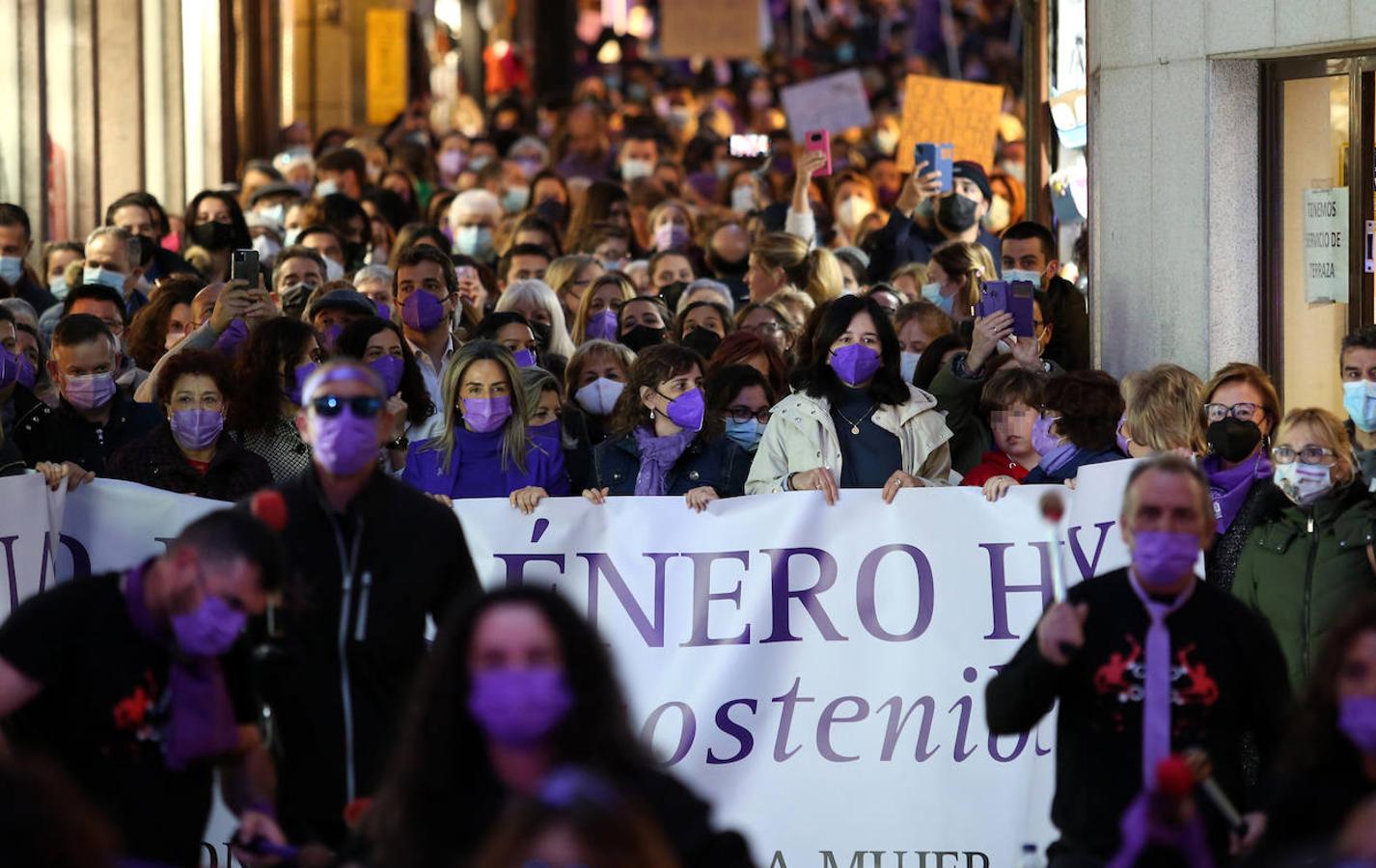 Las dos marchas de toledanas con motivo del Día de la Mujer