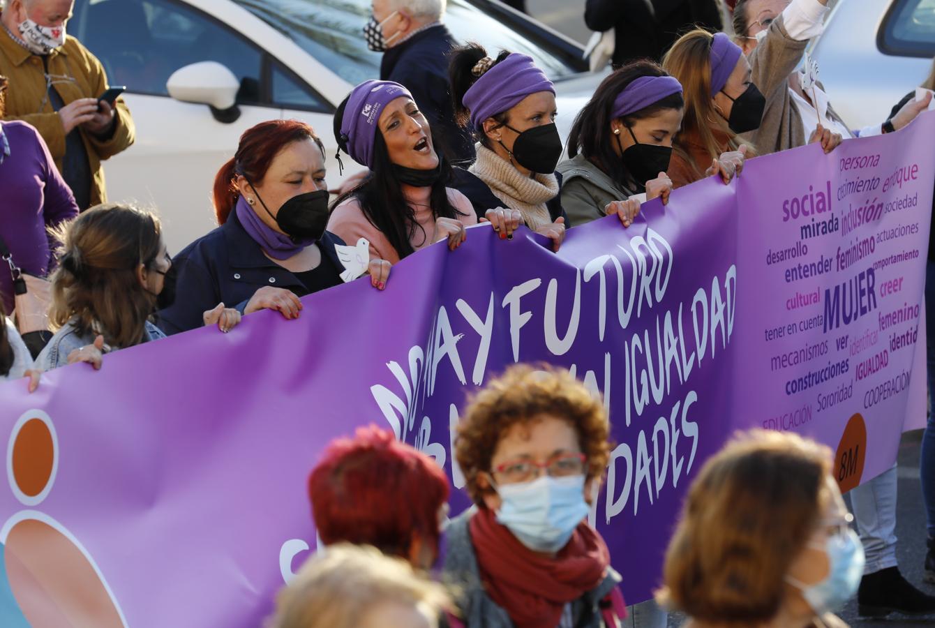 La manifestación del Día Internacional de la Mujer en Córdoba, en imágenes