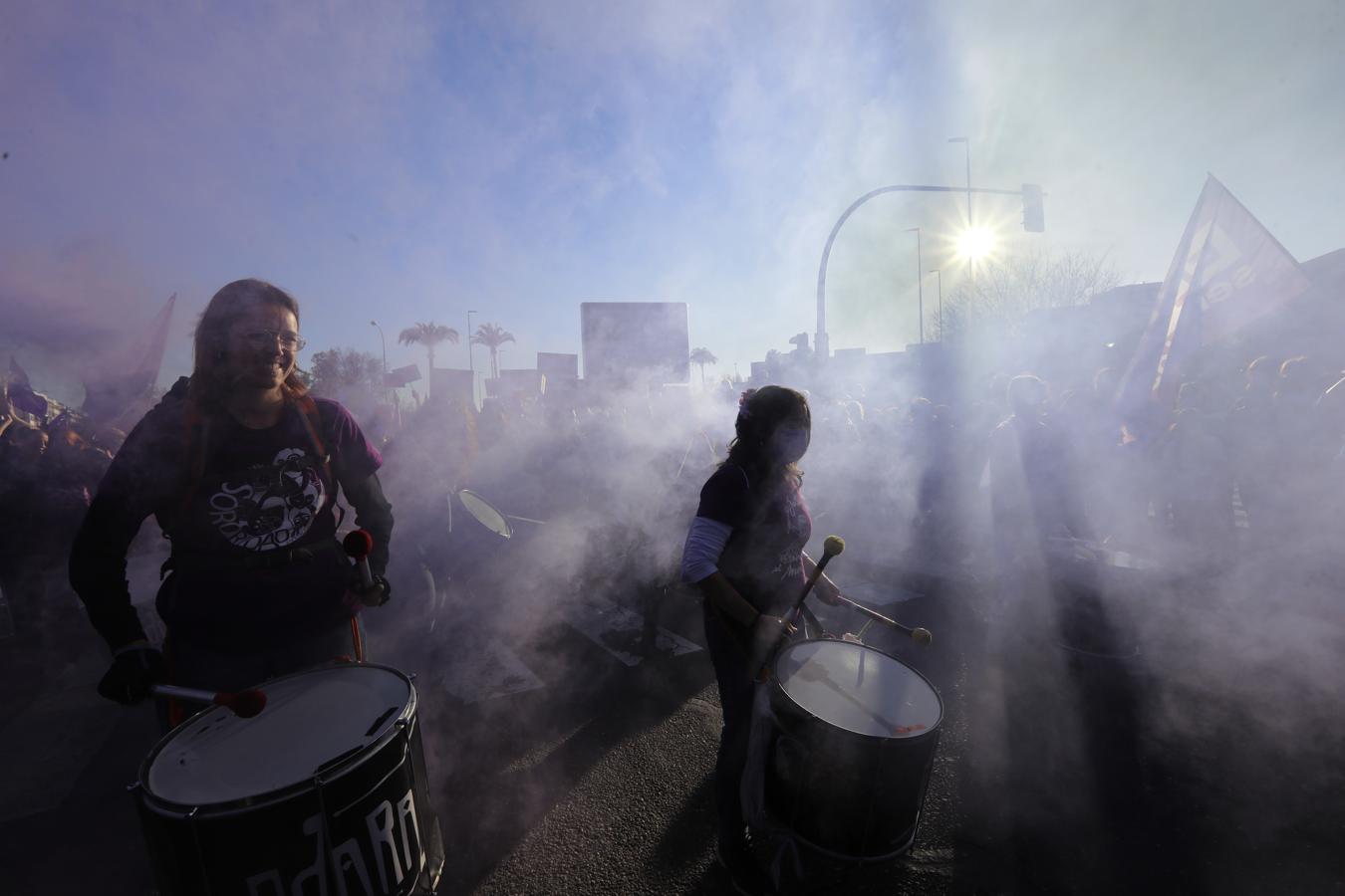 La manifestación del Día Internacional de la Mujer en Córdoba, en imágenes