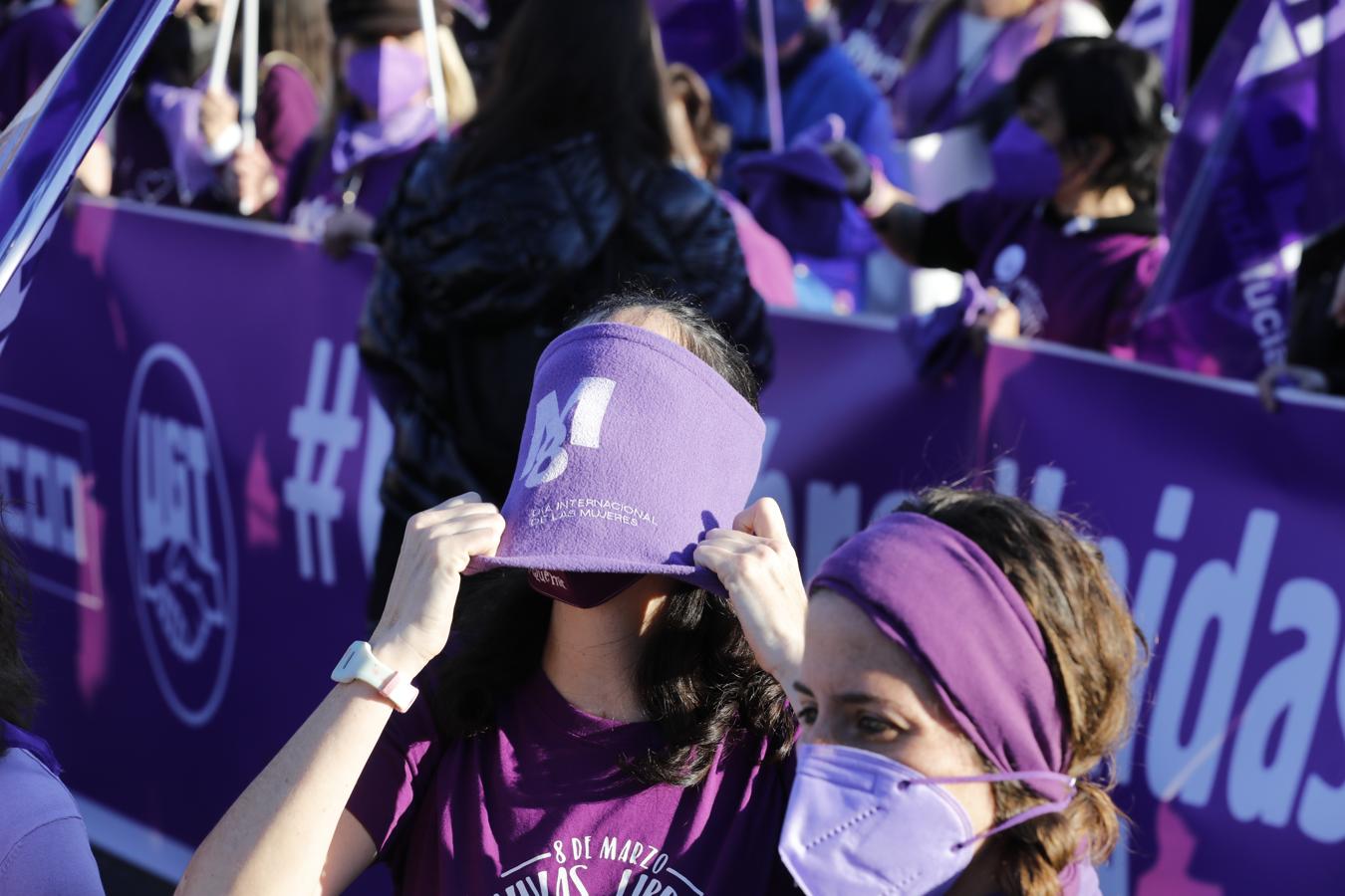 La manifestación del Día Internacional de la Mujer en Córdoba, en imágenes