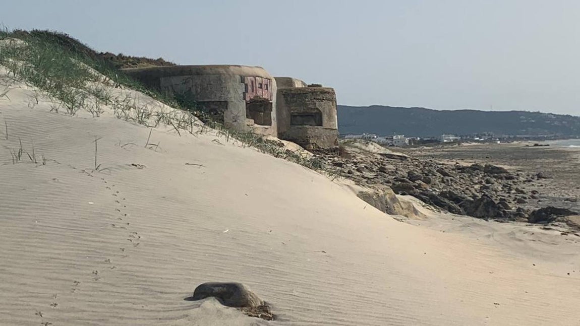 Búnker de la playa del Retín. 