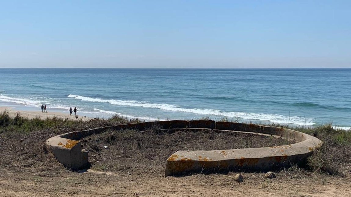 Búnker de la playa del Retín. 