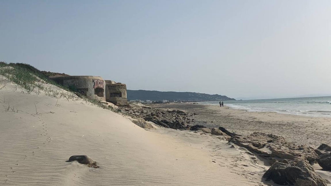 Búnker de la playa del Retín. 