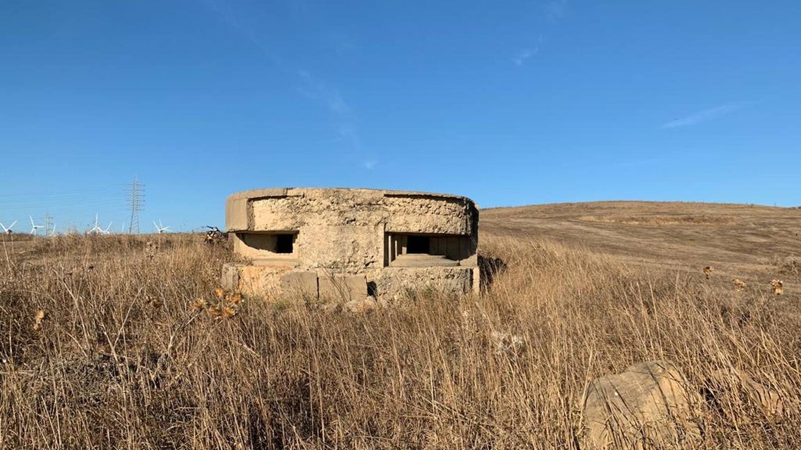 Búnker de la montaña de Atlanterra. 