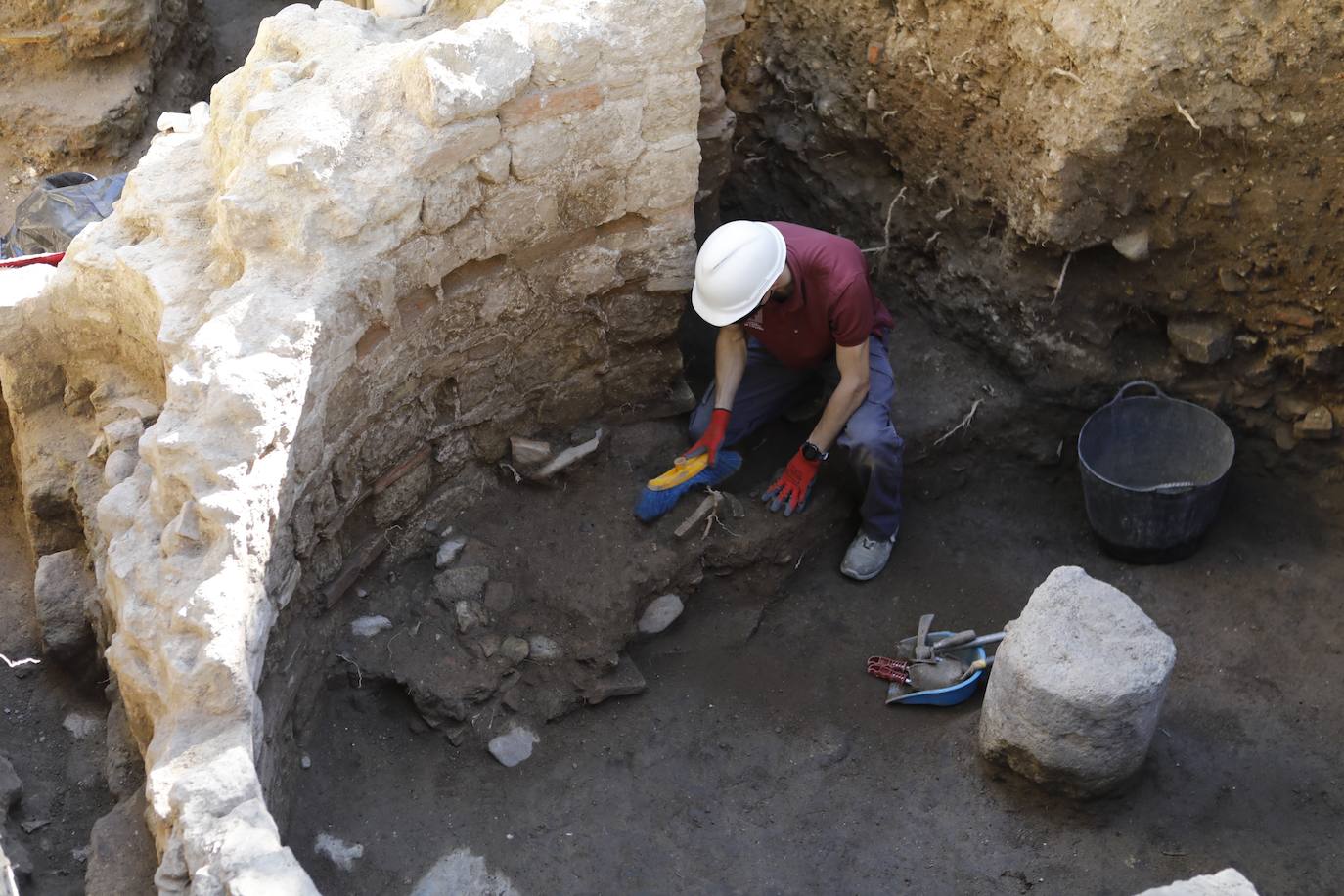 La excavación arqueológica en la Mezquita-Catedral de Córdoba, en imágenes