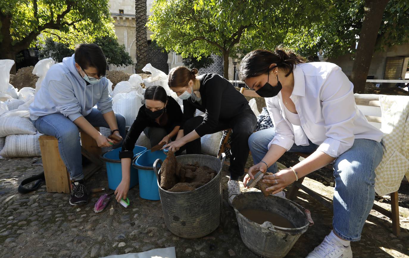 La excavación arqueológica en la Mezquita-Catedral de Córdoba, en imágenes