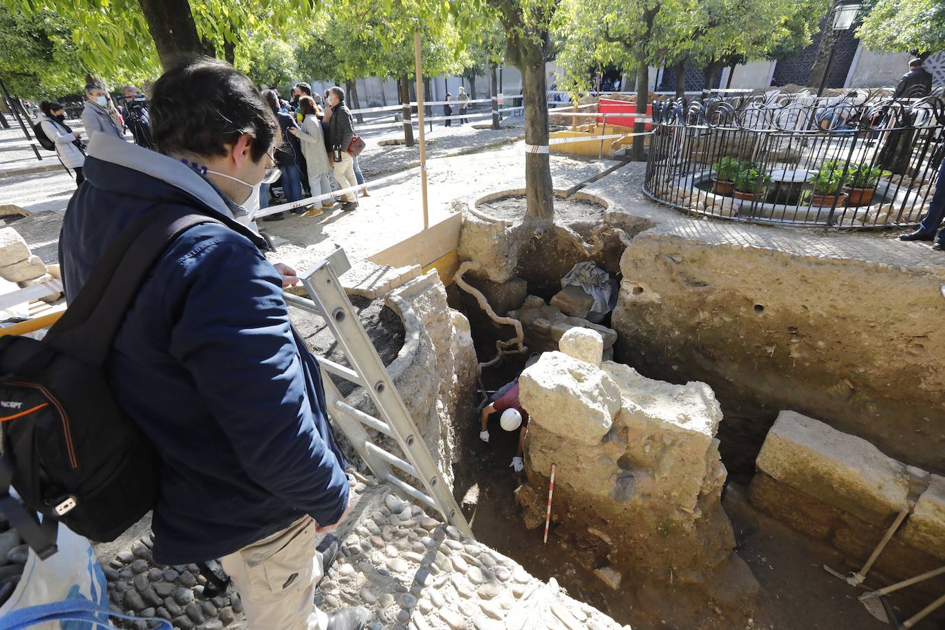 La excavación arqueológica en la Mezquita-Catedral de Córdoba, en imágenes